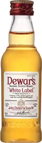 Dewars White Label Scotch 50mL