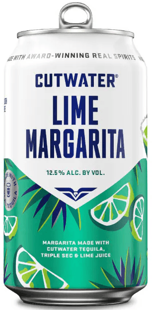 Cutwater Tequila Lime Margarita Can 12oz