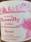Ferme de Romilly - Romilly Rose Cidre de Normandie 0