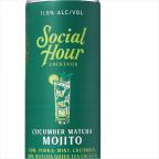 Social Hour Cocktails - Cucumber Matcha Mojito Can 250ml 0