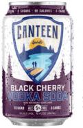 Canteen - Black Cherry Vodka Soda Can 12oz (12)