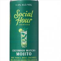 Social Hour Cocktails - Cucumber Matcha Mojito Can 250ml (250ml can) (250ml can)