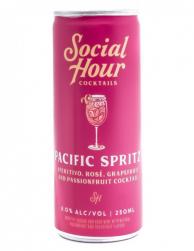 Social Hour Cocktails - Passionfruit Pacific Spritz Can 250ml (250ml can) (250ml can)