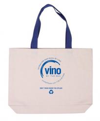 Vino by the Sea - Canvas Tote