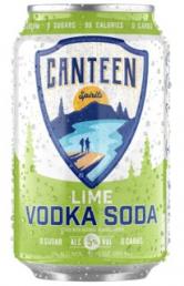 Canteen - Lime Vodka Soda Can 12oz (12oz can) (12oz can)